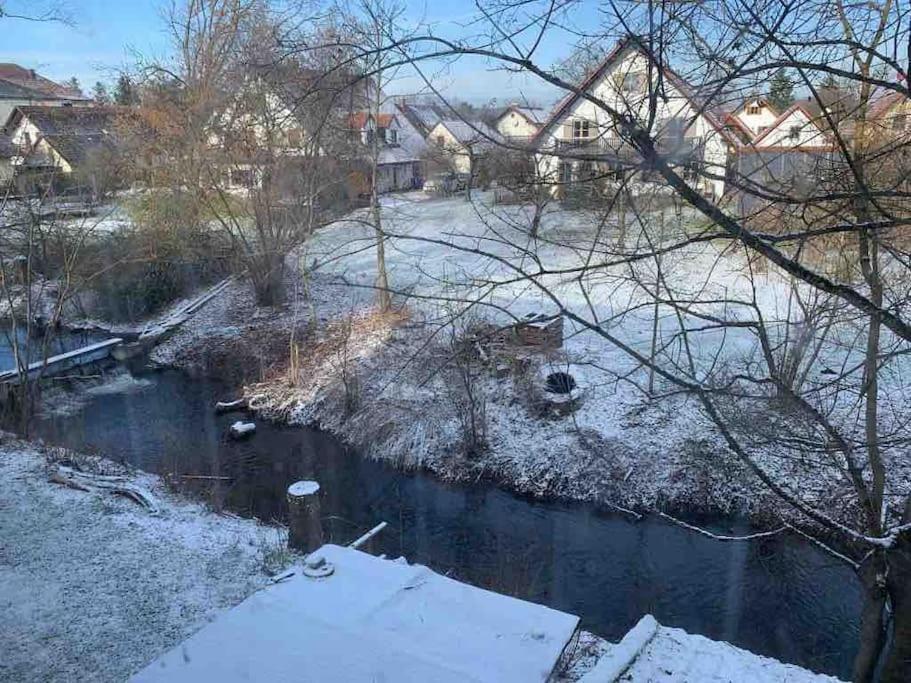 Fahrenzhausen Apartment Amidst Nature-Riverdale, North Of Munich מראה חיצוני תמונה